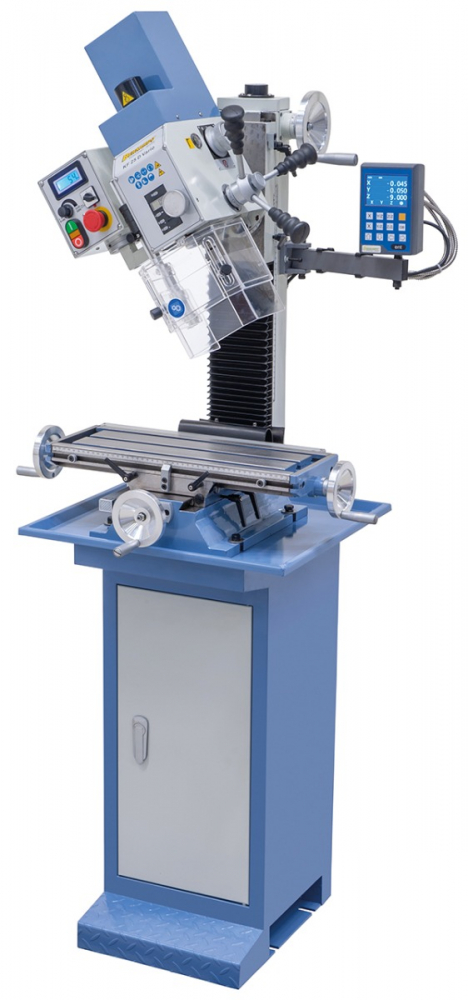 Masina de gaurit si frezat Bernardo KF 25 D Vario cu indicator de pozitie 3-axe DT 40 [2]