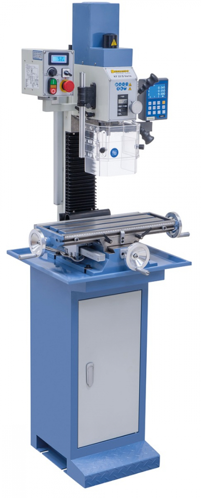 Masina de gaurit si frezat Bernardo KF 25 D Vario cu indicator de pozitie 3-axe DT 40 [3]