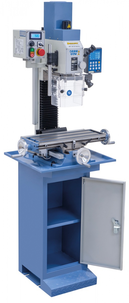 Masina de gaurit si frezat Bernardo KF 25 D Vario cu indicator de pozitie 3-axe DT 40 [4]