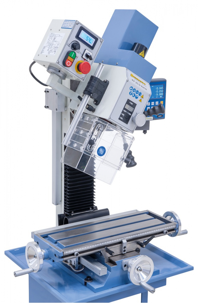 Masina de gaurit si frezat Bernardo KF 25 D Vario cu indicator de pozitie 3-axe DT 40 [19]