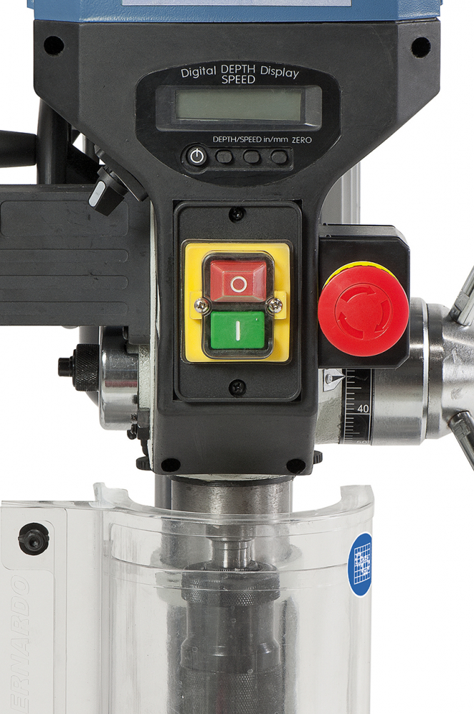 Masina de gaurit cu coloana si transmisie prin curea Bernardo SBM 20 Vario - 400 V [3]