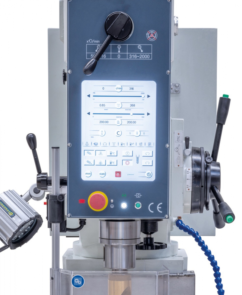 Masina de gaurit cu stand si coloana Bernardo KBM 65 NC Vario [7]