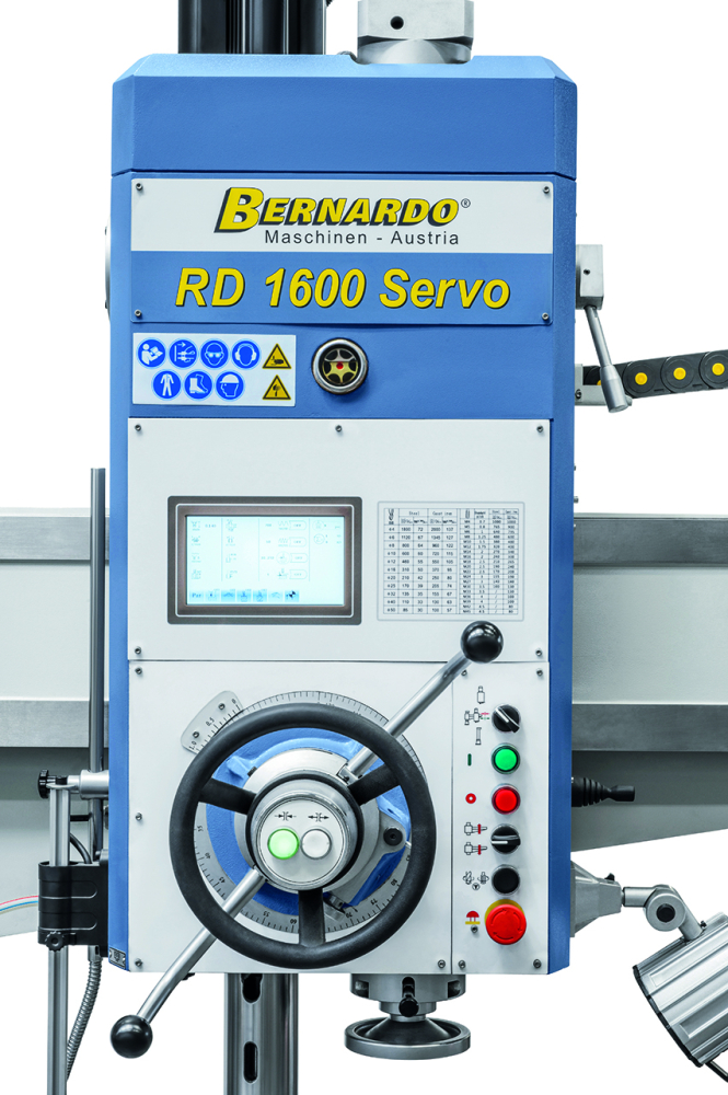 Masina de gaurit radiala Bernardo RD 1600 Servo [5]