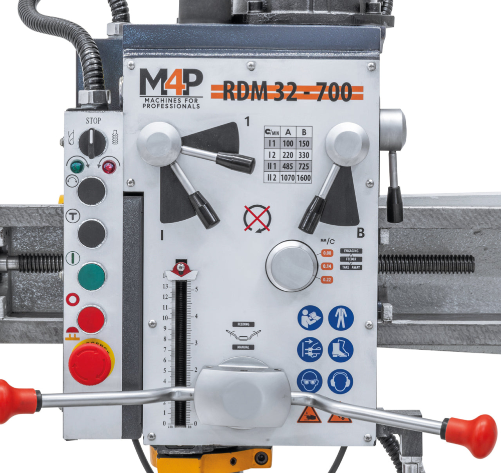 Mașină de găurit radială RDM 32 - 700 / 400 V [4]