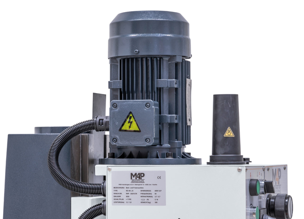 Mașină de găurit și frezat 800 x 240 mm MD 40 L-D / 400 V [13]