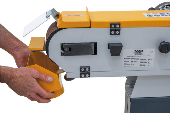 Mașină de șlefuit cu bandă MBS 100 x 1220 S / 230 V [13]