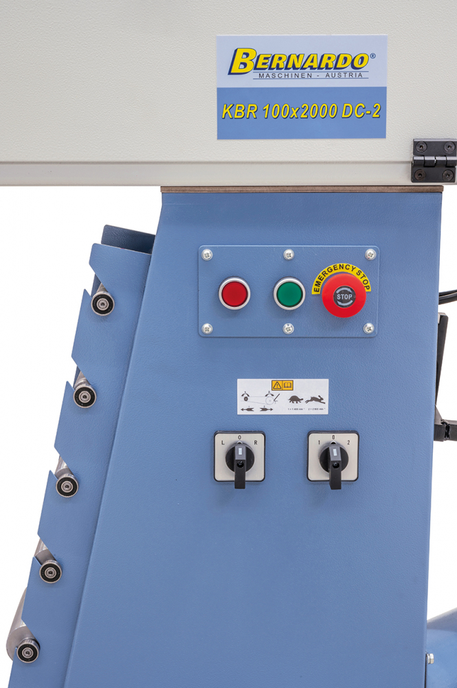 Masina de slefuit pentru capete de tevi si profile, cu aspiratie KBR 100 x 2000 DC-2 [7]
