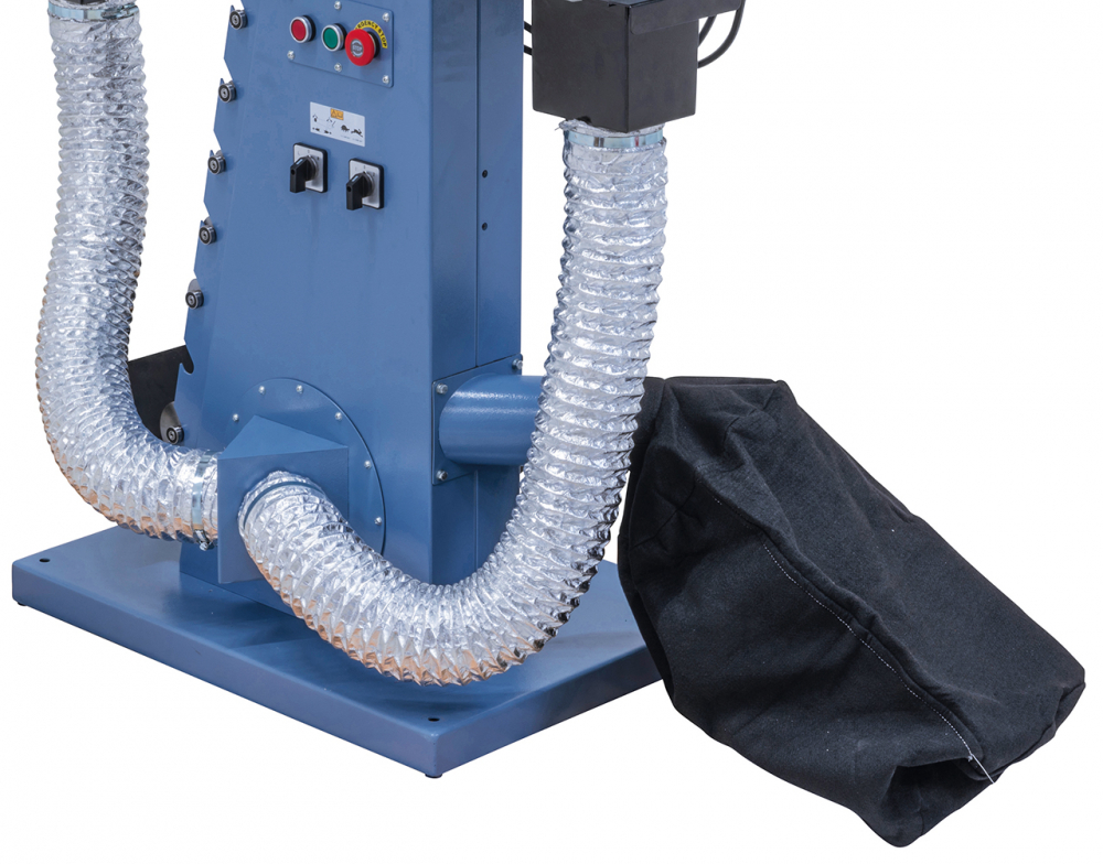 Masina de slefuit pentru capete de tevi si profile, cu aspiratie KBR 100 x 2000 DC-2 [11]