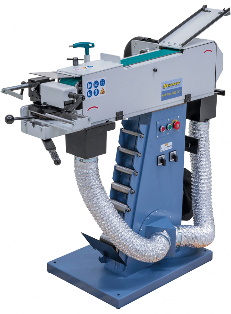 Masina de slefuit pentru capete de tevi si profile, cu aspiratie KBR 100 x 2000 DC-2 [4]
