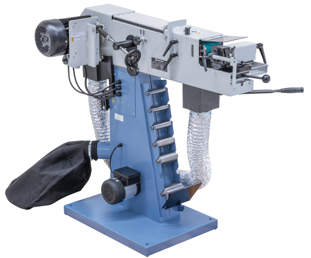 Masina de slefuit pentru capete de tevi si profile, cu aspiratie KBR 100 x 2000 DC-2 [3]