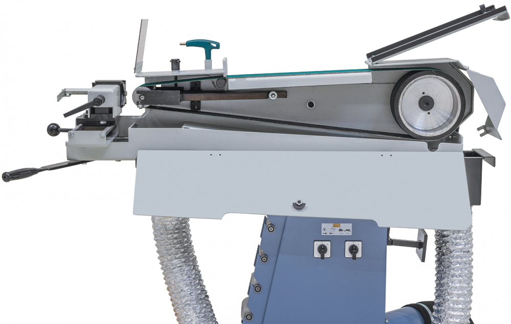 Masina de slefuit pentru capete de tevi si profile, cu aspiratie KBR 100 x 2000 DC-2 [12]