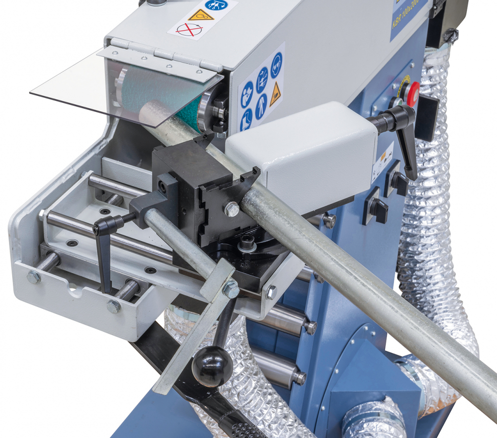 Masina de slefuit pentru capete de tevi si profile, cu aspiratie KBR 100 x 2000 DC-2 [5]