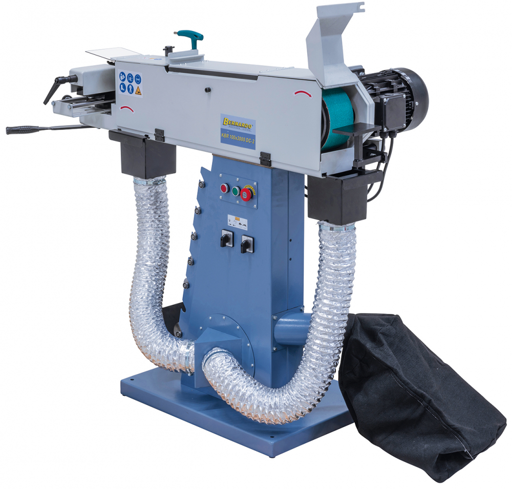 Masina de slefuit pentru capete de tevi si profile, cu aspiratie KBR 100 x 2000 DC-2 [2]
