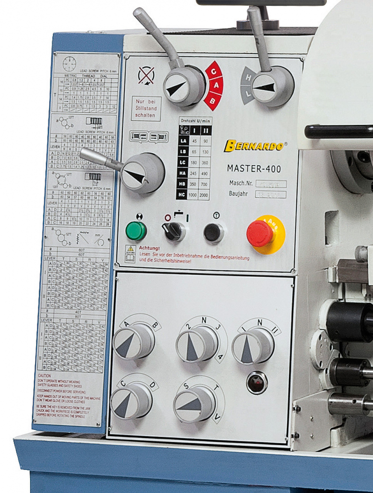 Strung metal universal Master 400 cu afisaj digital in 3 axe [4]