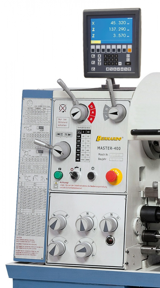 Strung metal universal Master 400 cu afisaj digital in 3 axe [10]