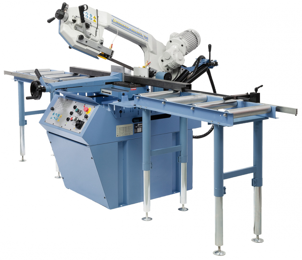 Ferastrau cu banda pentru debitare metal |Taiere cu mitra dubla Bernardo MBS 300 DG PRO [2]