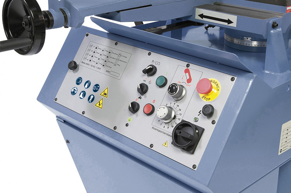 Fierastrau debitare metal cu banda cu mitra dubla Bernardo MBS 300 DG-V PRO [6]