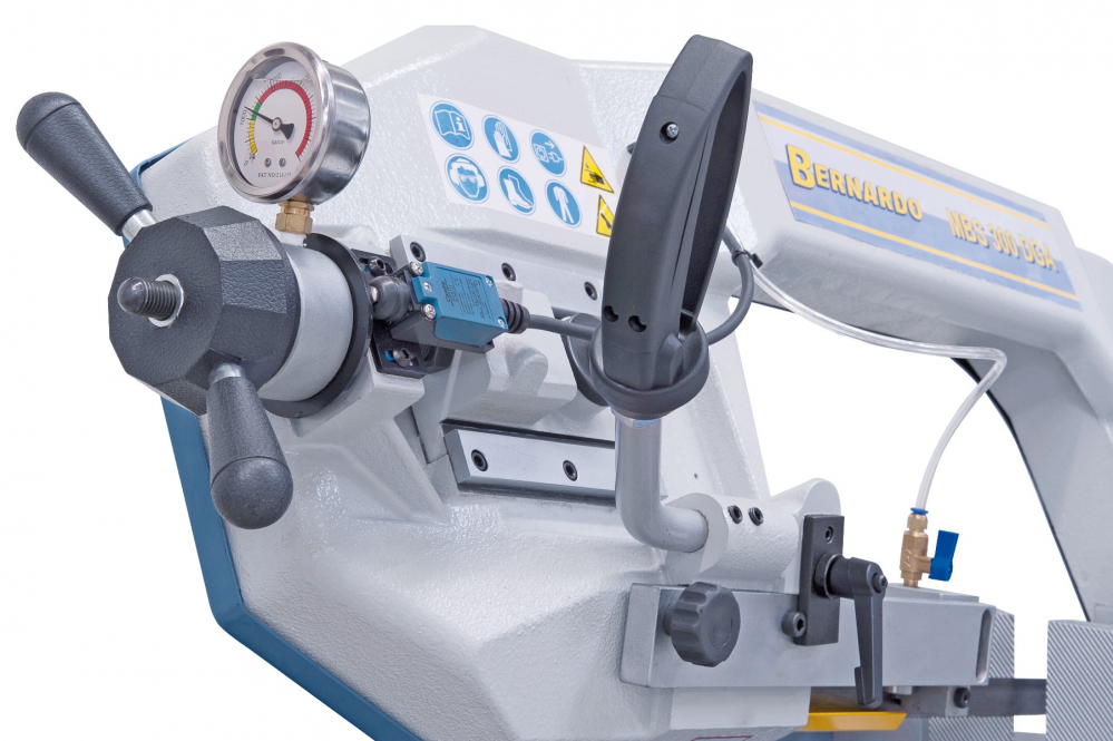 Ferastrau semi-automat pentru metal cu taiere cu mitra dubla Bernardo MBS 300 DGA [6]