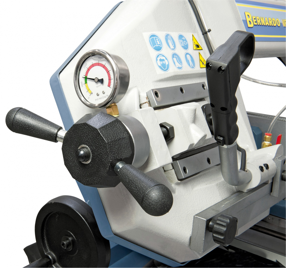 Fierastrau debitare metal cu banda cu taiere cu mitra dubla Bernardo MBS 315 DG-VR PRO [4]