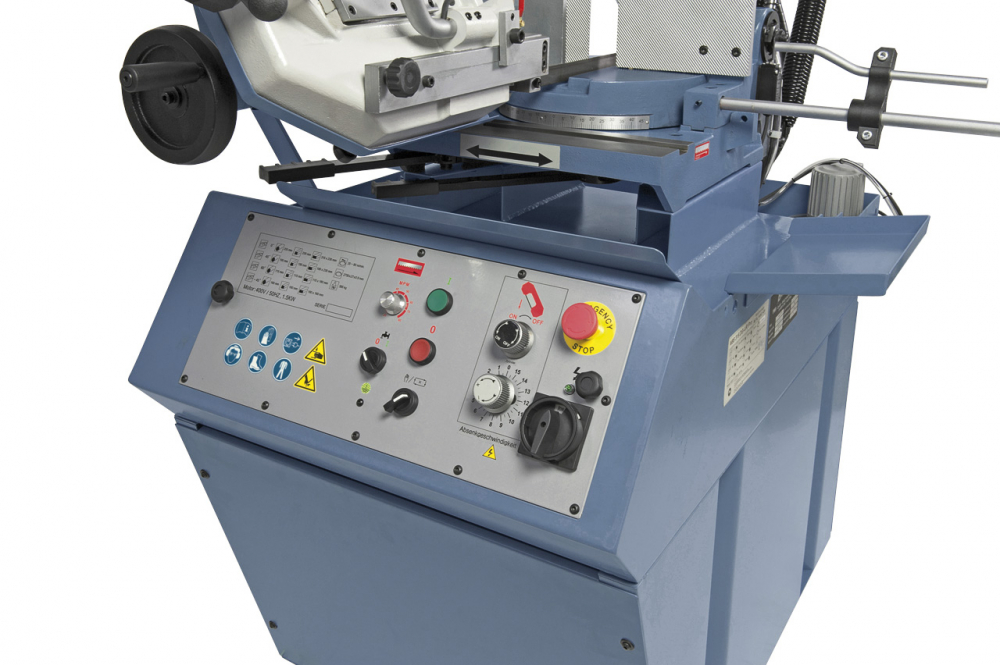 Fierastrau debitare metal cu banda cu taiere cu mitra dubla Bernardo MBS 315 DG-VR PRO [7]
