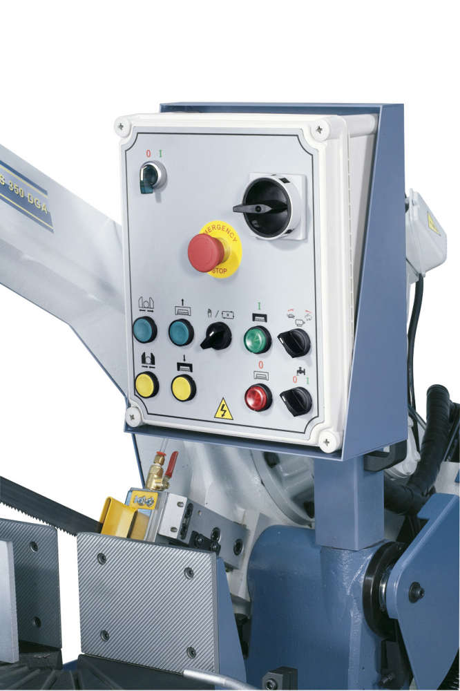 Ferastrau semi-automat pentru metal cu taiere cu mitra dubla Bernardo MBS 350 DGA-V [4]