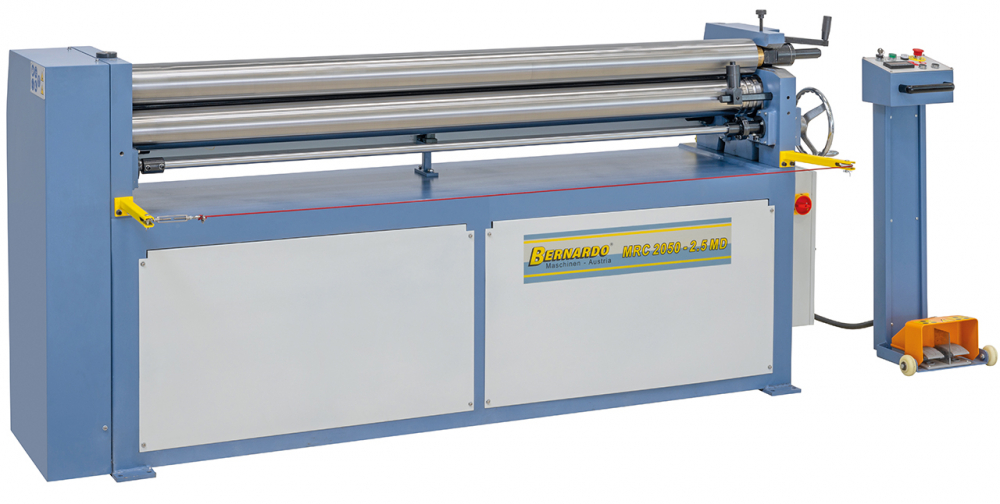 Masina motorizata pentru roluit tabla Bernardo MRC 2550 - 2,5 MD [2]