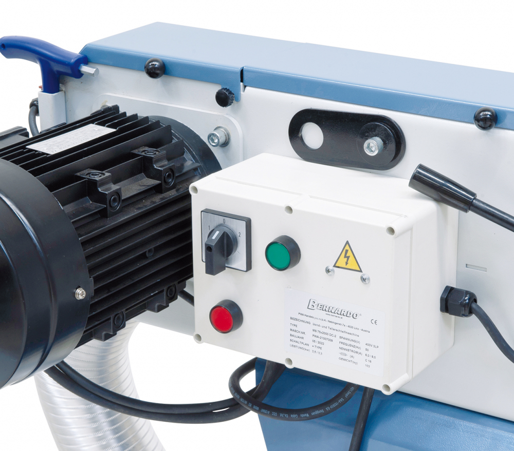 Masina de slefuit cu banda Bernardo MS 75 x 2000 DC-2 / 400 V [9]