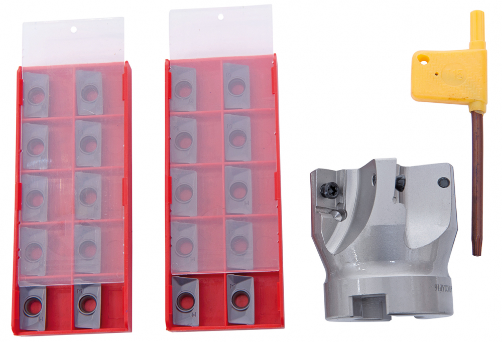 Set freza plana cu placute interschimbabile diam. 50 mm / B 22 [2]