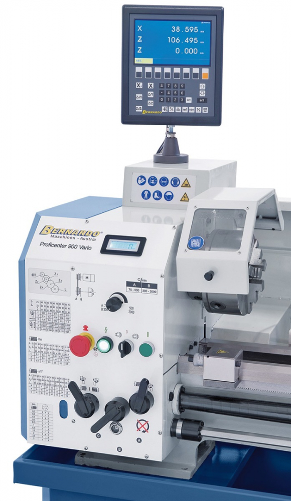 Strung metal cu freza Bernardo Proficenter 900 Vario - 230 V inclusiv citire digitala pe 2 axe [6]
