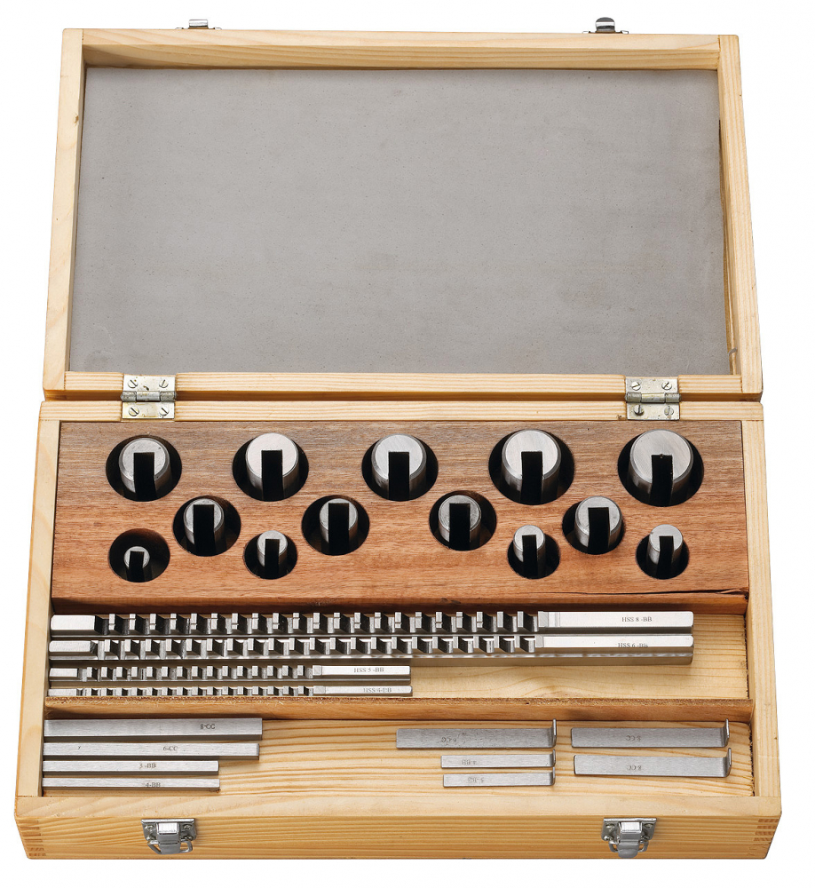 Set brosa canal de pana tip B / C - 4 / 5 / 6 / 8 mm [1]