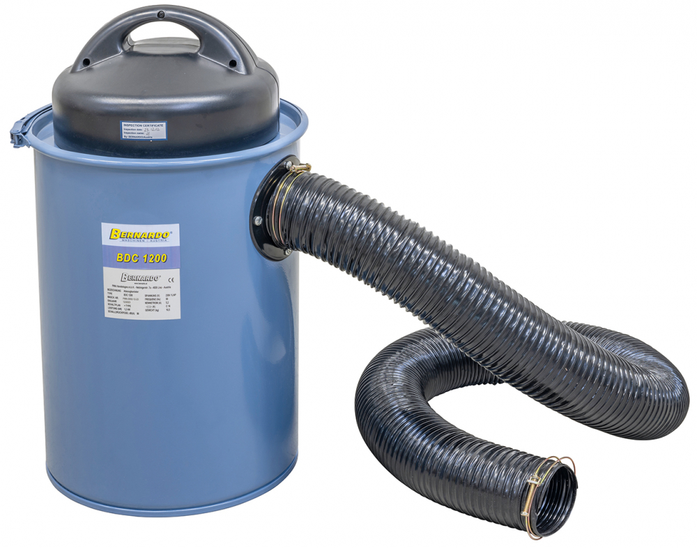 Recipient de aspiratie Bernardo BDC 1200 cu tub de 2,0 m [2]