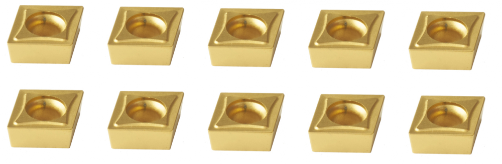 Set placute aschietoare HM reversibile (10 buc.) pentru cutite de strunjire 16 / 20 mm [2]