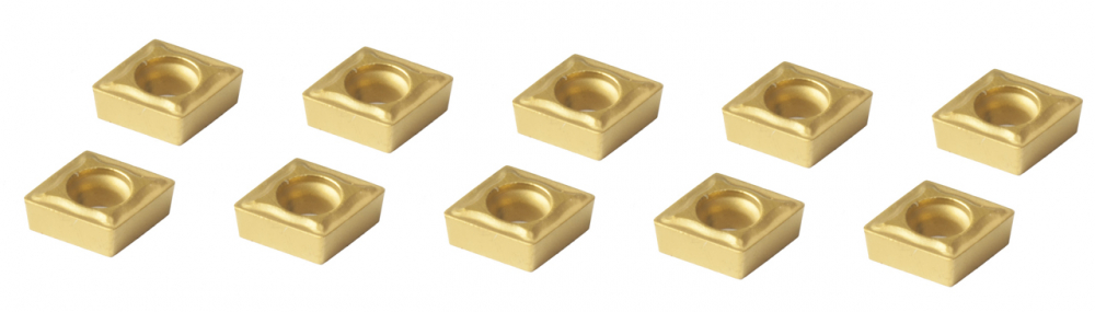 Set placute aschietoare HM reversibile (10 buc.) pentru cutite de strunjire 8 / 10 / 12 mm [2]