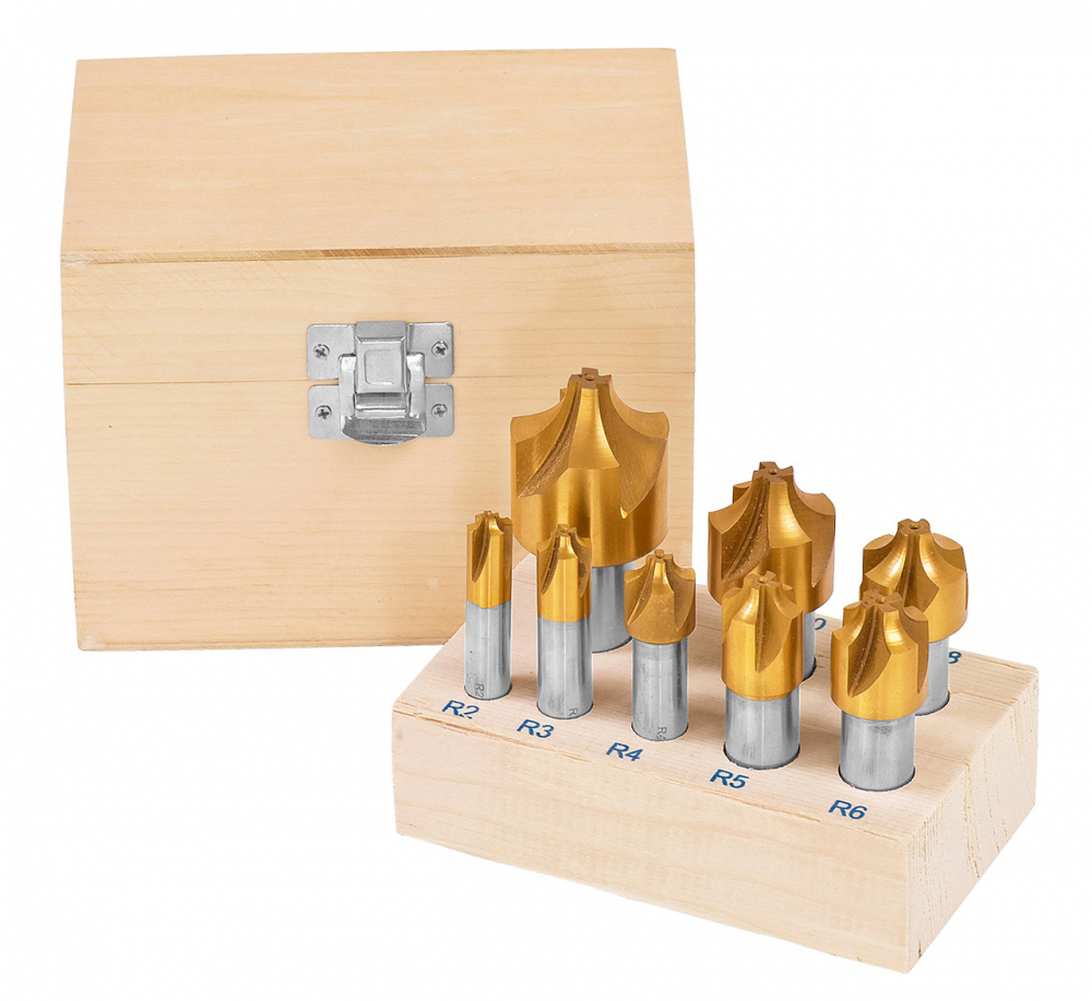Set freze HSS semicirculare, 8 piese [1]