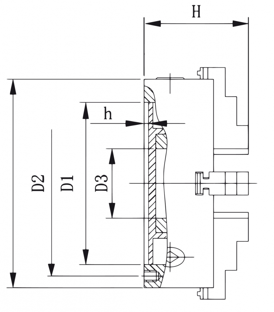 Universal cu 4 bacuri Standard DK12-250 [2]