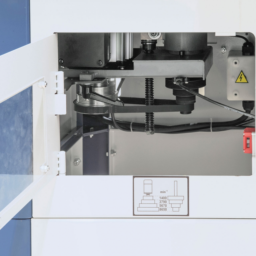 Masina de frezat cu masa pe role Bernardo T 500 PF - 400 V [7]