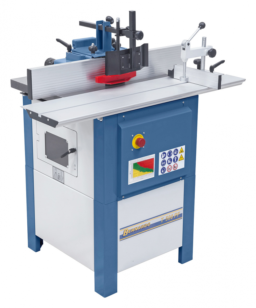 Masina de frezat cu masa pe role Bernardo T 500 PF - 400 V [2]