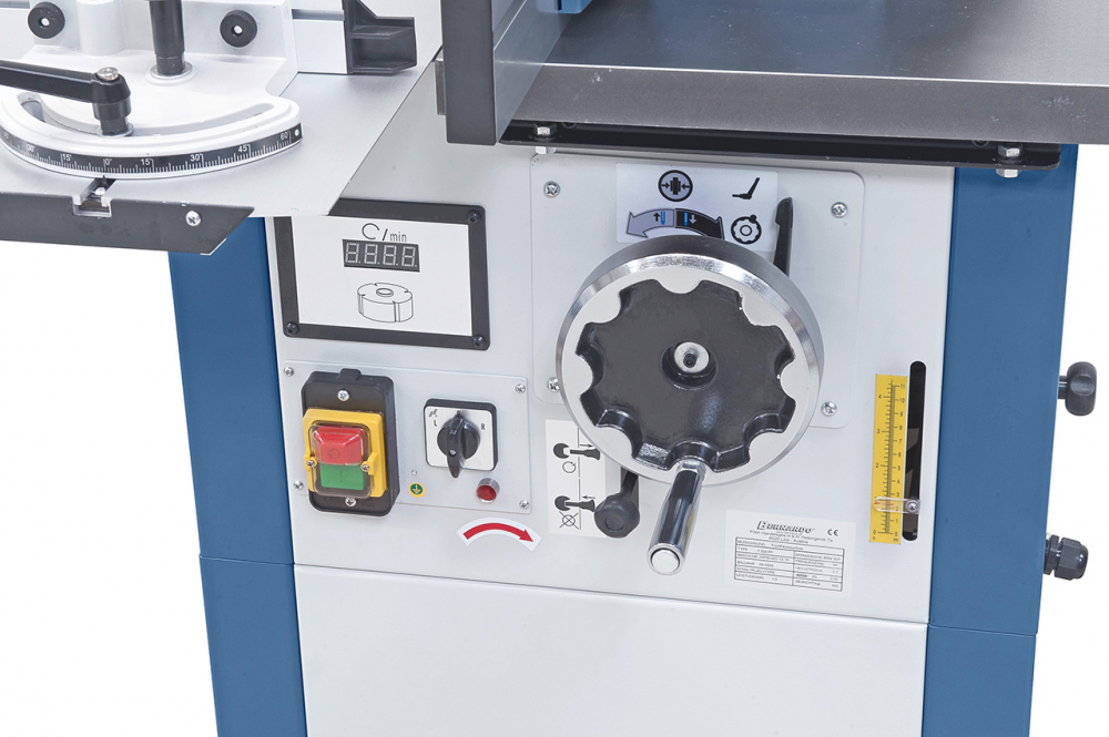 Masina de frezat cu masa pe role Bernardo T 500 PF - 400 V [3]