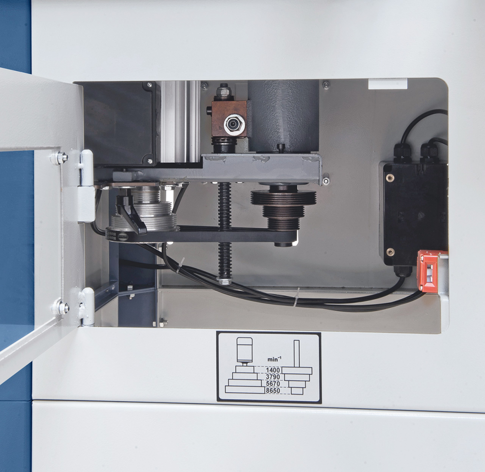 Masina de frezat cu masa pe role Bernardo T 500 PR - 400 V [8]