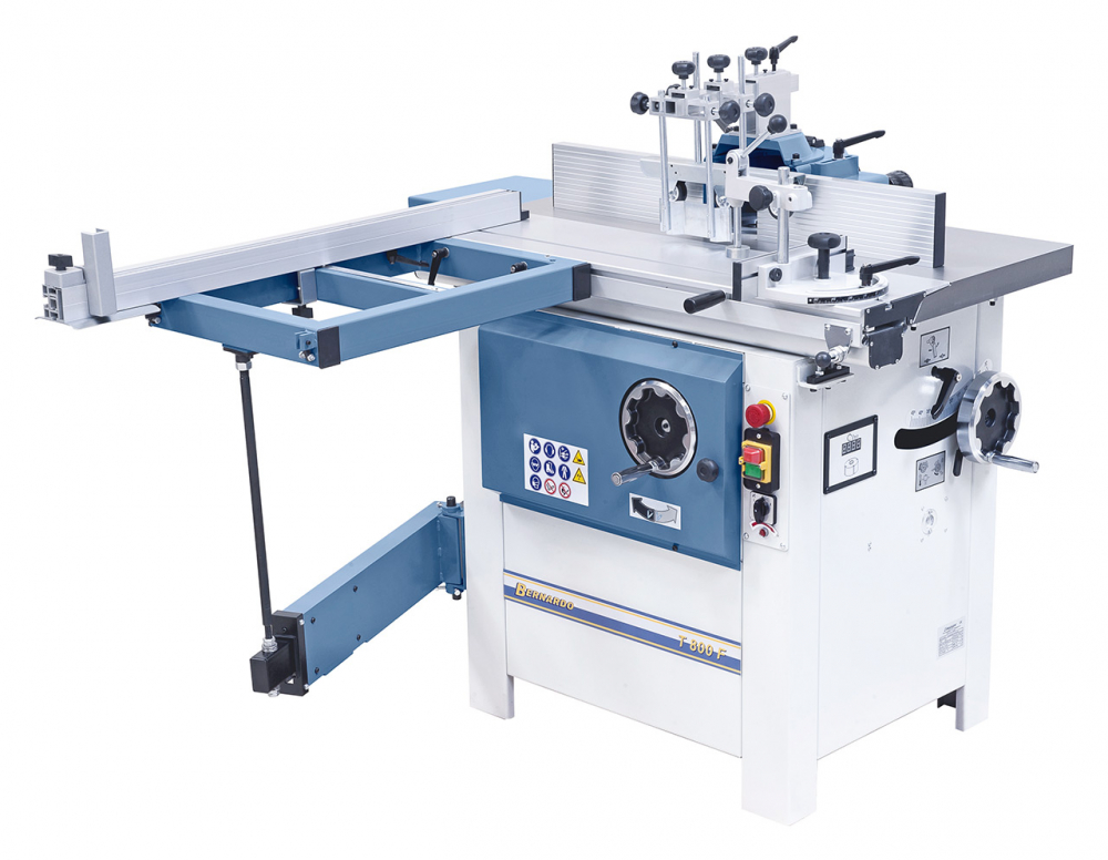 Masina de frezat cu masa de formatizat Bernardo T 800 F - 400 V [2]