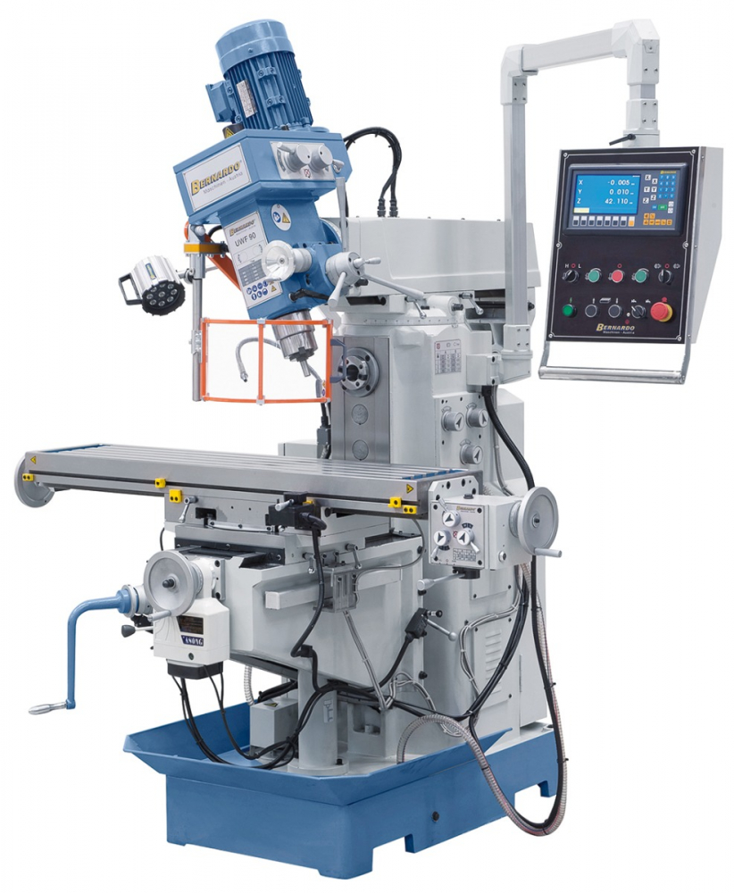 Masina de frezat universala Bernardo UWF 90 afisaj digital 3 axe inclus [2]