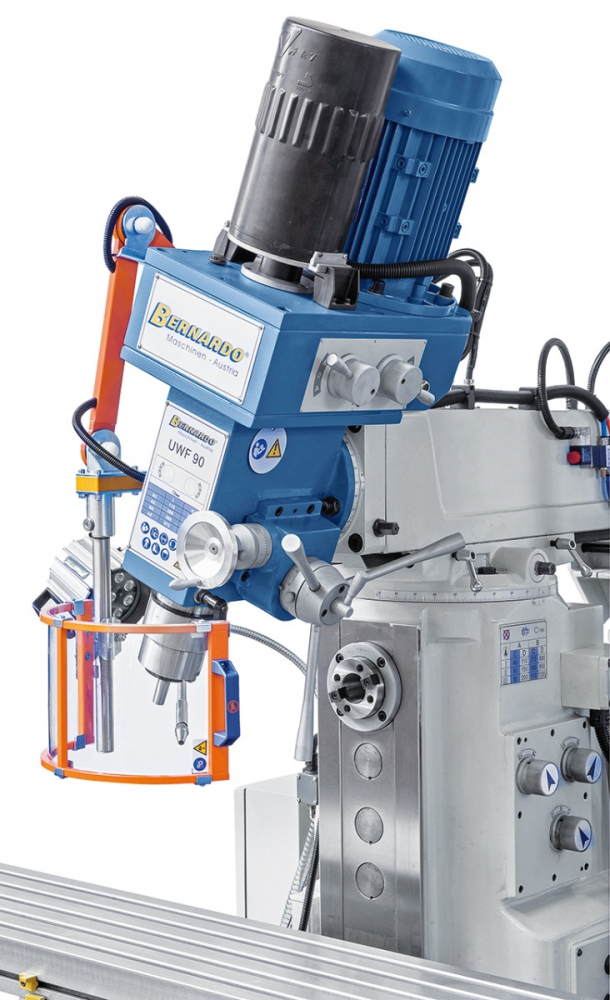Masina de frezat UWF 90 + Indicator de pozitie 3-axe ES-12 H + sistem de prindere pneumatica [13]