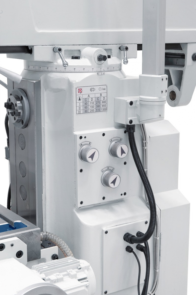 Masina de frezat UWF 90 + Indicator de pozitie 3-axe ES-12 H + sistem de prindere pneumatica [6]