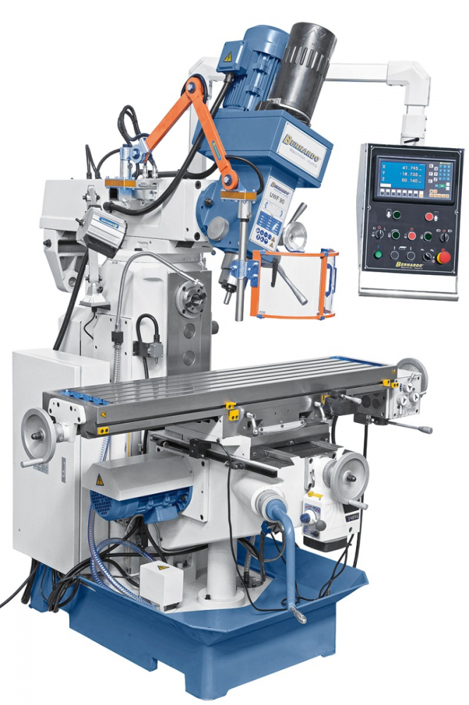 Masina de frezat UWF 90 + Indicator de pozitie 3-axe ES-12 H + sistem de prindere pneumatica [4]