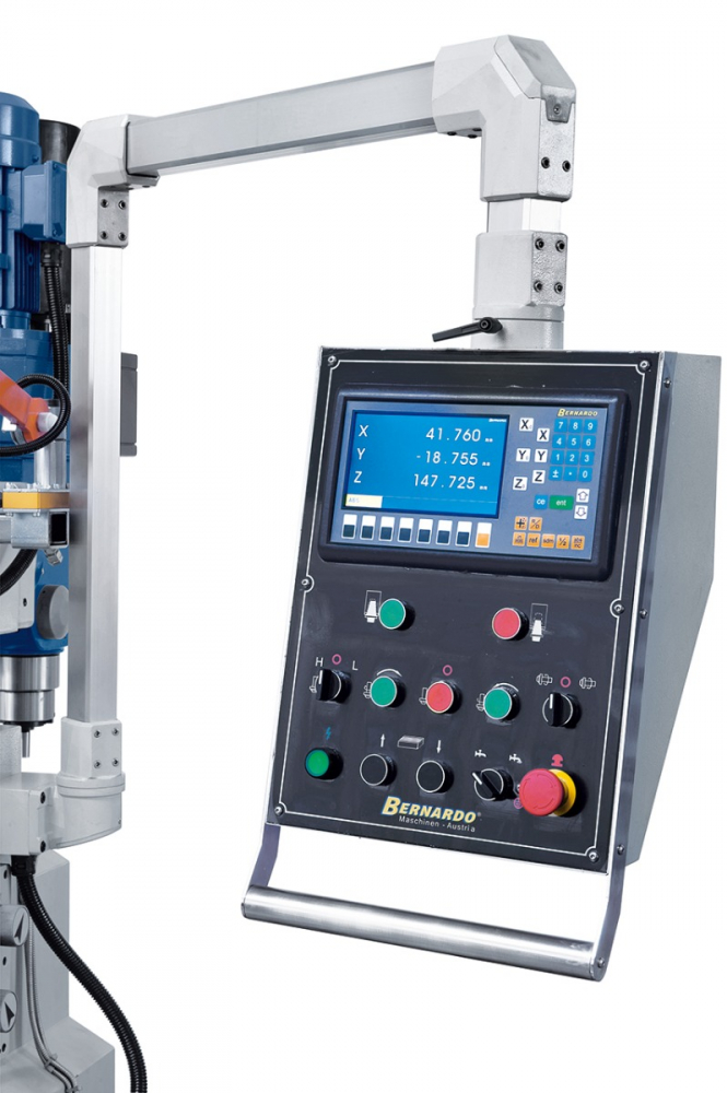 Masina de frezat UWF 90 + Indicator de pozitie 3-axe ES-12 H + sistem de prindere pneumatica [9]