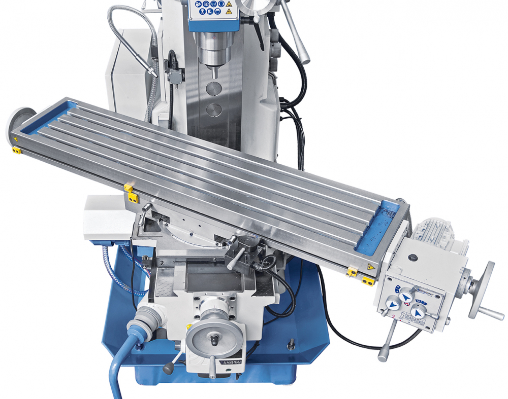 Masina de frezat UWF 90 + Indicator de pozitie 3-axe ES-12 H + sistem de prindere pneumatica [15]