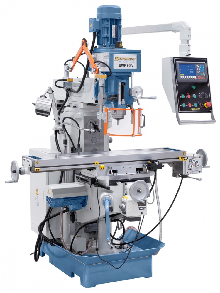 Masina de frezat universala Bernardo UWF 90 V cu afisaj digital pe 3 axe ES-12 H [3]