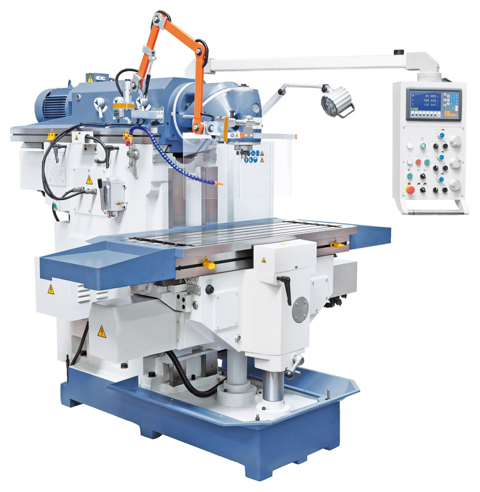 Masina de frezat universala FU 1200 cu cititor digital pe 3 axe [2]