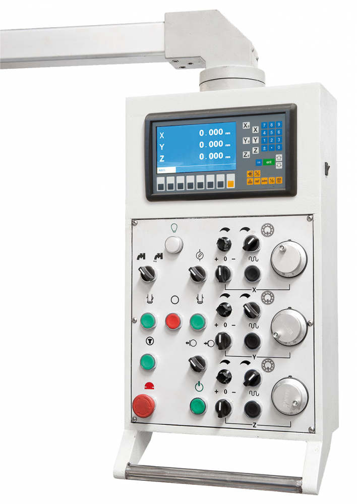 Masina de frezat universala FU 1200 cu cititor digital pe 3 axe [5]