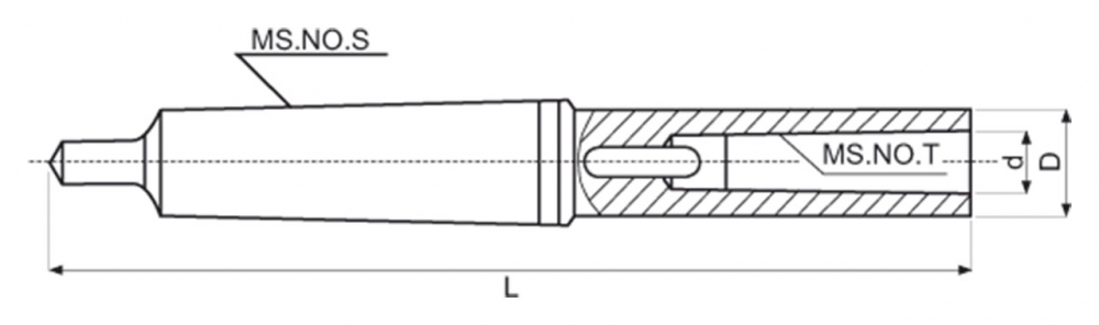 Reductie de extensie con morse MK 3 / 2 [2]
